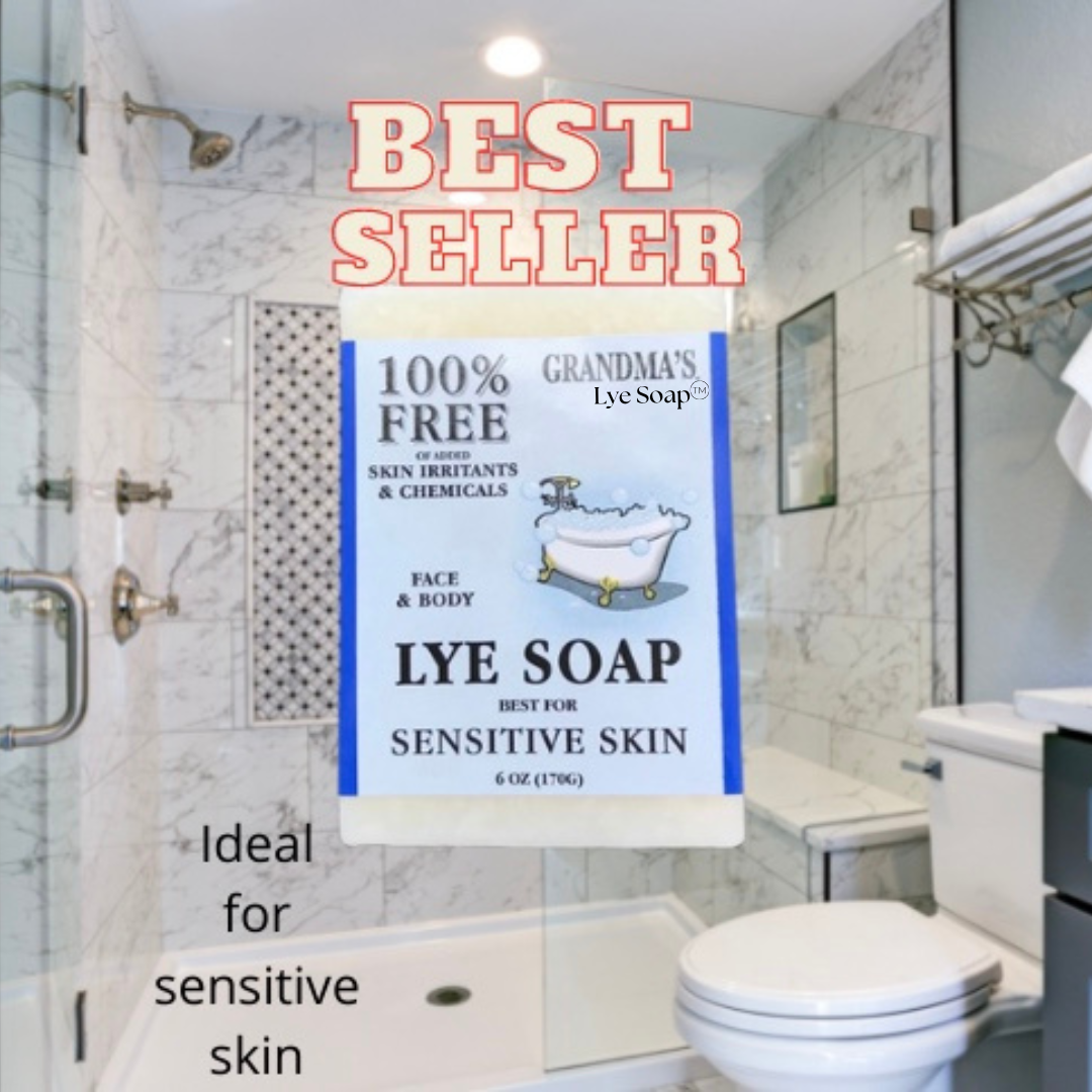 Grandma's Lye Soap, 6.5 oz.