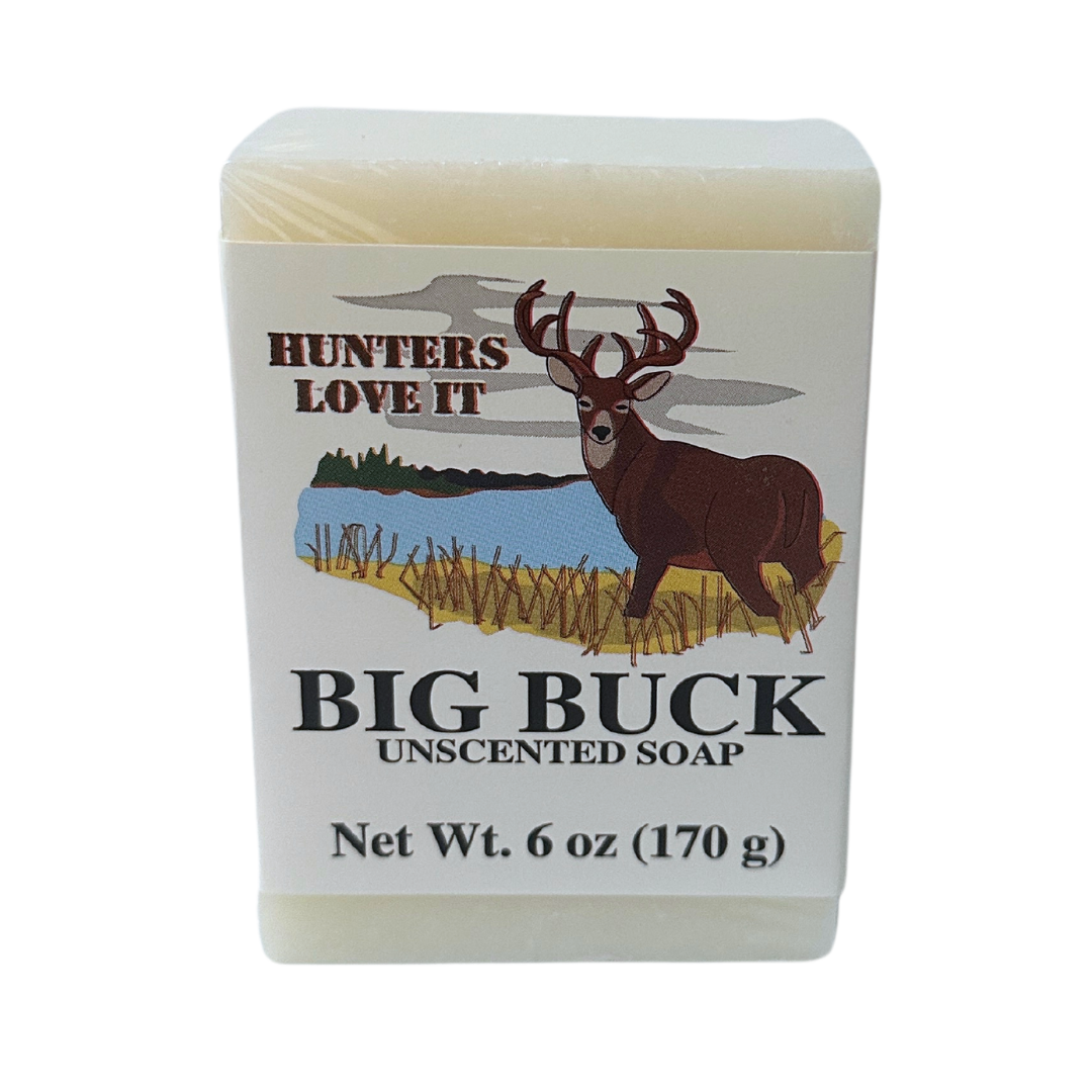 Unscented Big Buck Soap - PERFECT FOR HUNTERS!